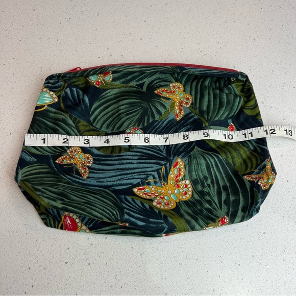 Bottega Veneta Rare Butterfly Rainforest Cosmetic Pouch - Picture 9 of 16